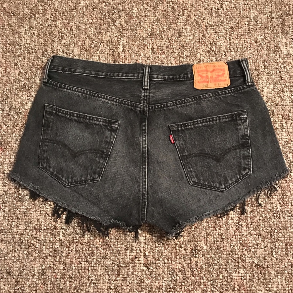 Levi’s 501 High Waisted Jean Shorts